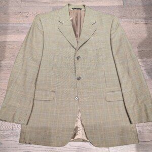 Jack Victor Vitalewood Houndstooth Blazer Jacket Made in Canada 40R